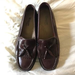 Bass Shoes - GH Bass Orig Weejuns Penny Loafers, 7W, Oxblood Bass Shoes - GH Bass Orig Weejuns Penny Loafers, 7W, Oxblood